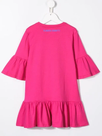 Shop Alberta Ferretti Saturday Dress In Pink
