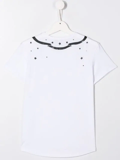 Shop Givenchy Printed Logo T-shirt In White