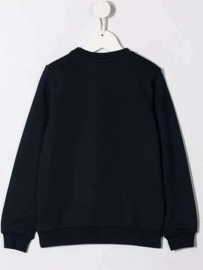 Shop Fendi Girl Sweatshirt In Blue