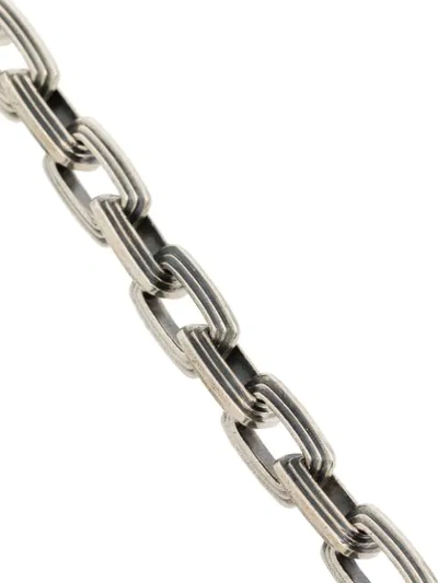 Shop M Cohen Equinox Chain Link Bracelet In Silver