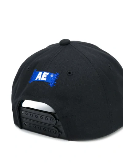 Shop Ader Error Logo Embroidery Baseball Cap In Black
