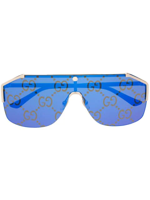 gucci monogram lens sunglasses