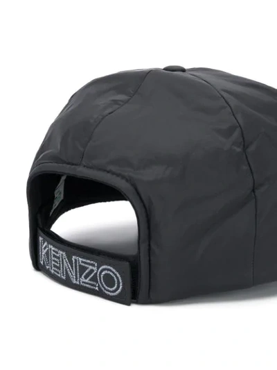 Shop Kenzo Mascot Logo Cap In Black