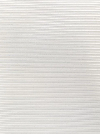 Dell'oglio Textured Silk Tie In White