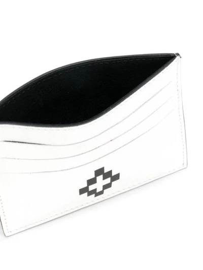 Marcelo Burlon County Of Milan Diamond Print Cardholder In White