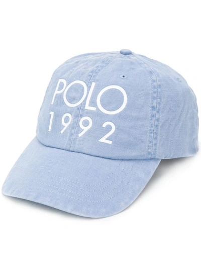Shop Polo Ralph Lauren Polo 1992 Vintage-style Cap In Blue
