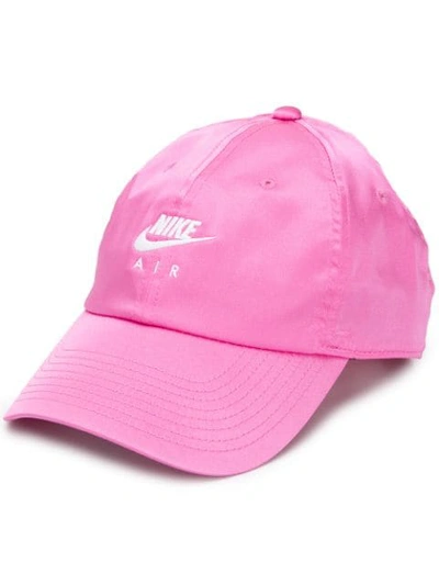 Shop Nike Swoosh Logo Baseball Cap In Pink