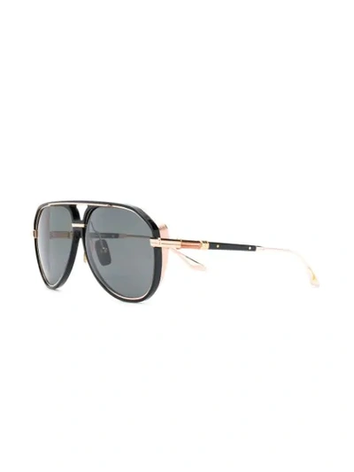 Shop Dita Eyewear Interchangeable Frame Sunglasses In Black