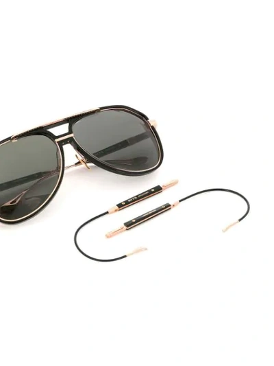 Shop Dita Eyewear Interchangeable Frame Sunglasses In Black