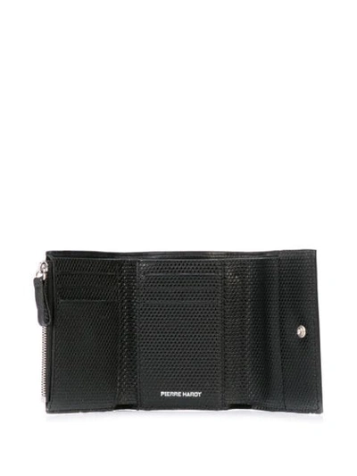 Shop Pierre Hardy Perspective Cube Wallet In Black