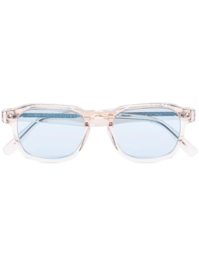 Shop Retrosuperfuture Clear Luce Sunglasses In Neutral