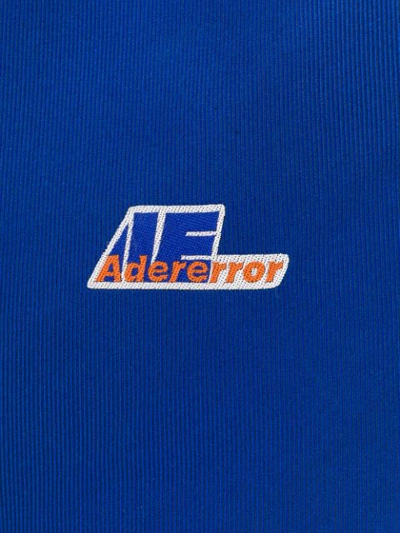 Shop Ader Error Logo Print Tie In Blue