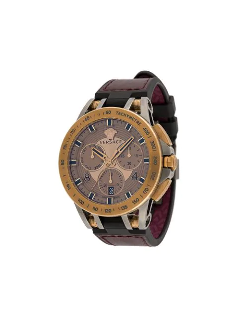 versace gold sport tech watch