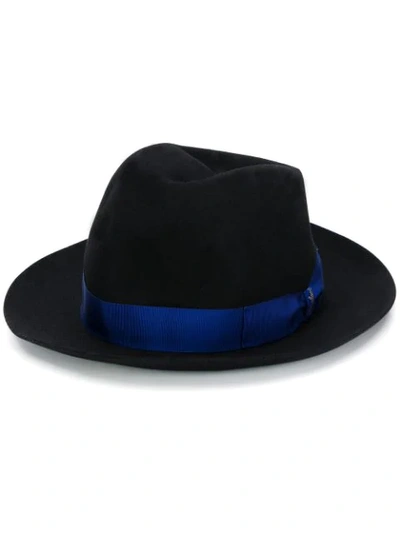 Shop Borsalino Gazzella Felt Hat In Black