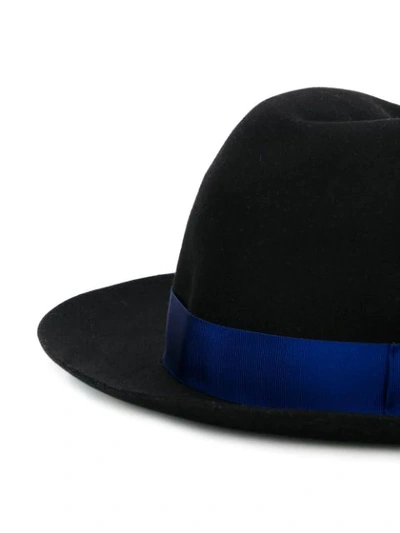 Shop Borsalino Gazzella Felt Hat In Black