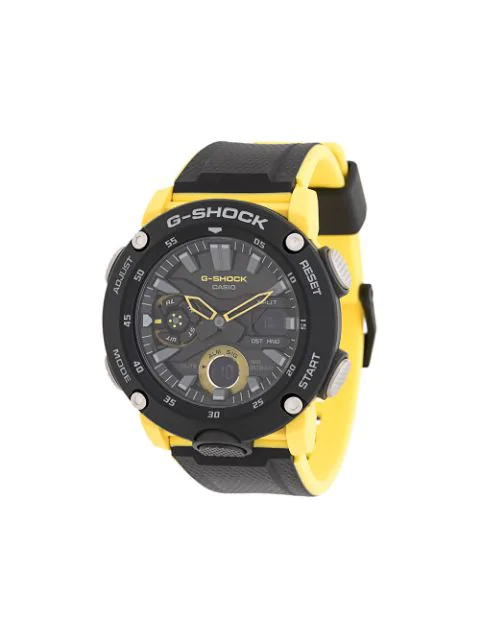 g shock yellow and black