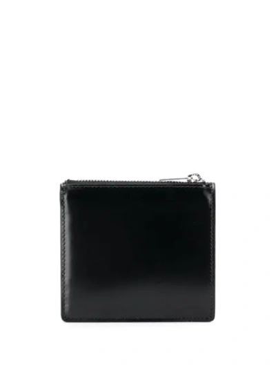 Shop Maison Margiela Bi-fold Wallet In Black