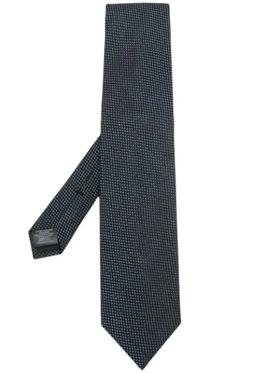 Shop Tom Ford Krawatte Mit Geometrischem Muster In Blue