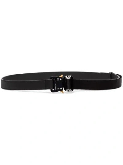 Shop Alyx Rollercoaster Buckle Belt In Black