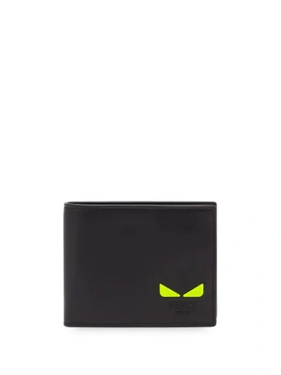 Shop Fendi Coin Wallet In Black