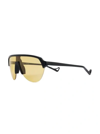 Shop District Vision Nagata Sunglasses In Black