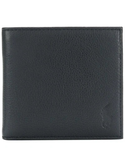 Polo Ralph Lauren Logo Billfold Wallet In Black | ModeSens