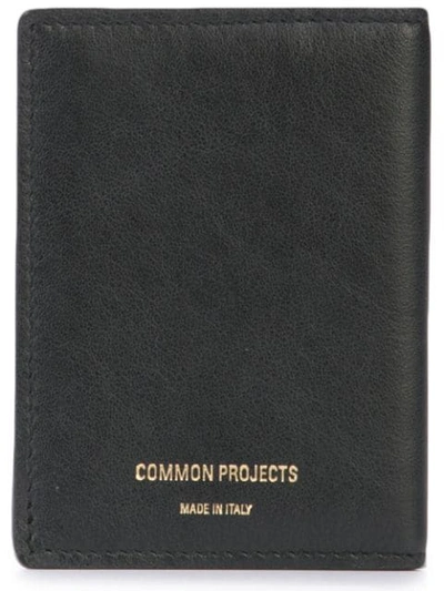 Shop Common Projects Classic Bifold Cardholder In Black