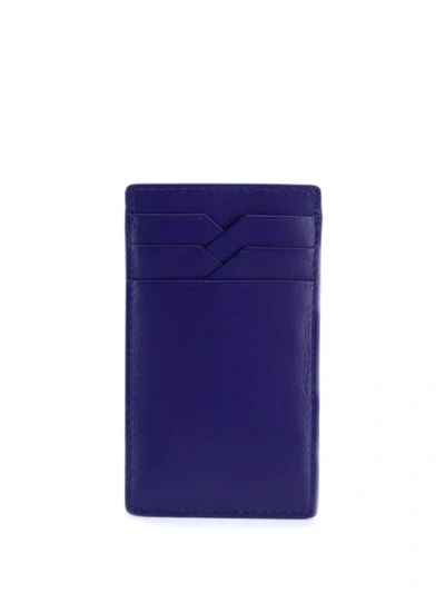 Shop Versace Kartenetui Mit Vintage 90s-logo In Blue