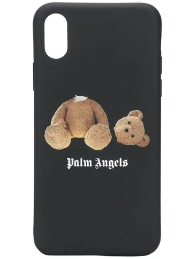 Shop Palm Angels Kill The Bear Iphone X Case In Black