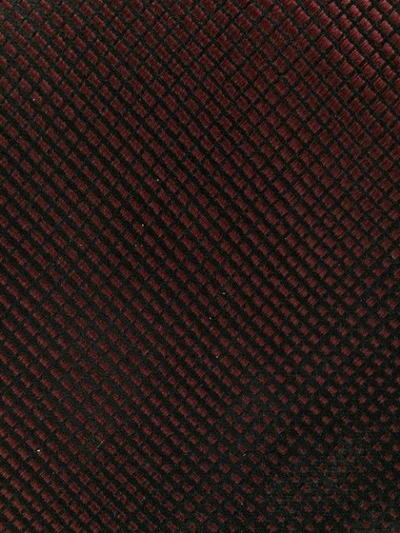 Shop Tom Ford Gradient Patterned Tie In Red