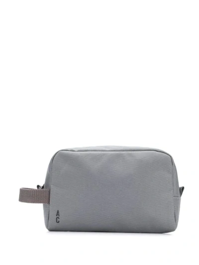 Shop Ally Capellino Travel & Cycle Wash Bag In Grey