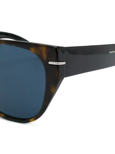 Shop Dior Blacktie Square-frame Sunglasses In Brown
