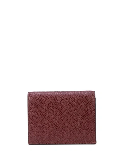 Shop Thom Browne Double Sided Card Holder - Rot In Red