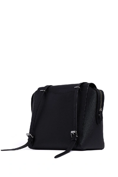 Shop Rebecca Minkoff Gabby Messenger Backpack In Black