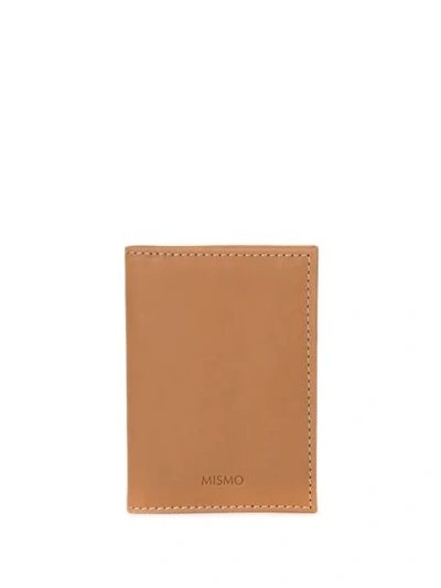 Shop Mismo Bifold Wallet In Brown