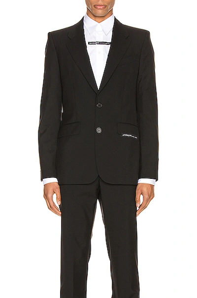 Shop Givenchy Blazer In Black