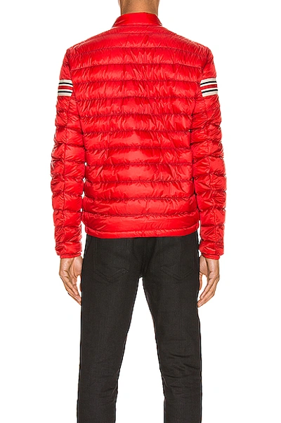 Shop Moncler Renald Jacket In Red