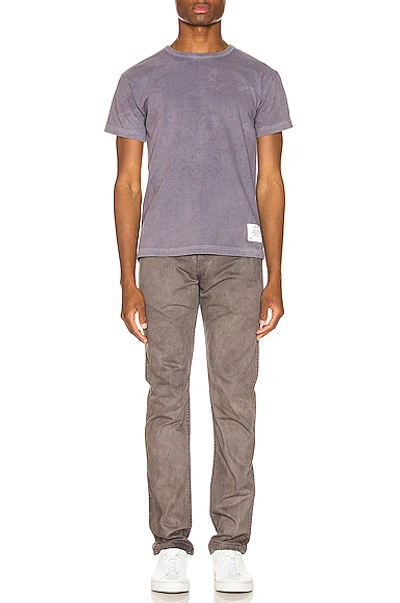 Shop Alpha Industries Natural Dye Chino In Gray