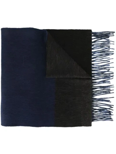 Shop Norse Projects X Begg & Co Striped Scarf In Blue