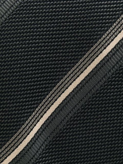 Shop Tom Ford Diagonal Stripe Tie In Black