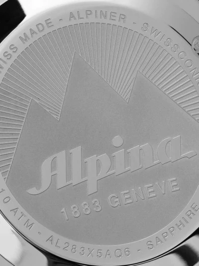Shop Alpina Alpinerx Smartwatch 45mm In Black