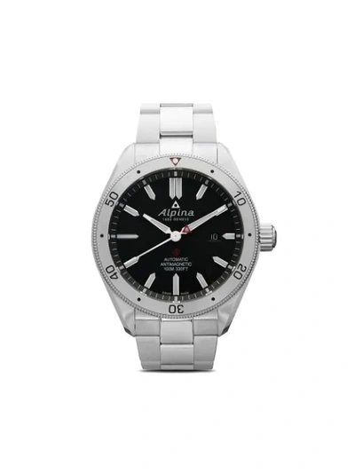 Shop Alpina Alpiner 4 Automatic 44mm In Black