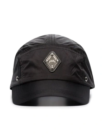 Shop A-cold-wall* Logo Plaque Ripstorm Baseball Cap In Black