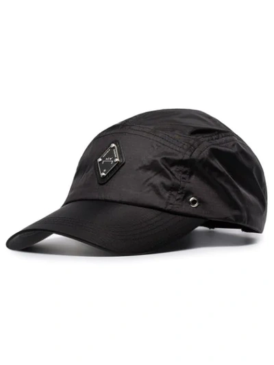 Shop A-cold-wall* Logo Plaque Ripstorm Baseball Cap In Black