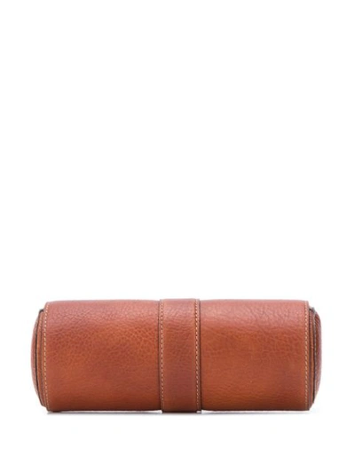 Shop Brunello Cucinelli Watch Roll In Brown