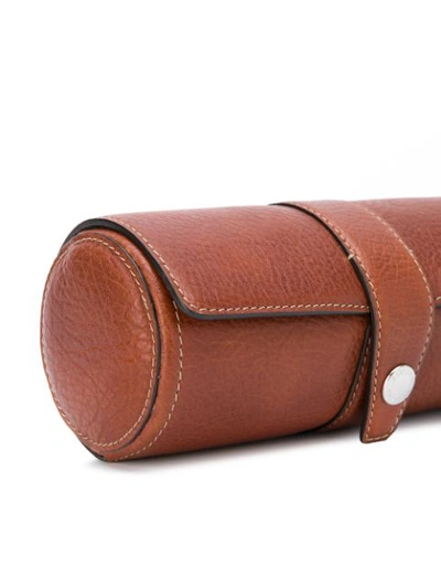 Brunello Cucinelli Watch Roll In Brown