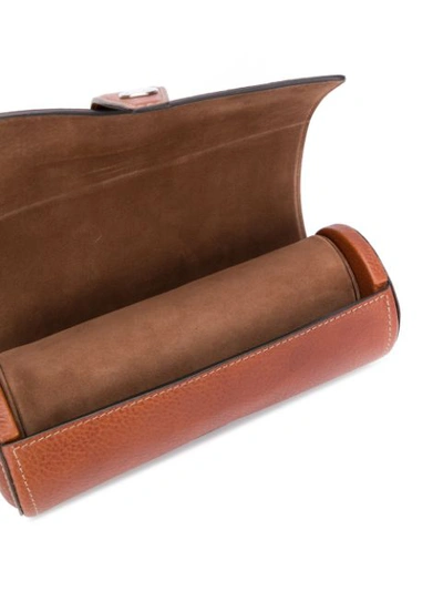 Brunello Cucinelli Watch Roll In Brown