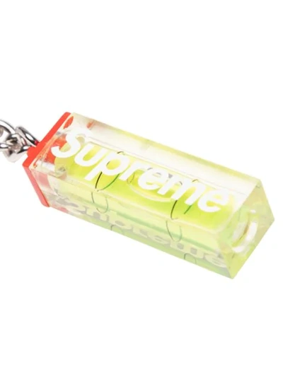 Shop Supreme Level Keychain In Neon
