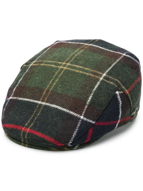 barbour tartan hat