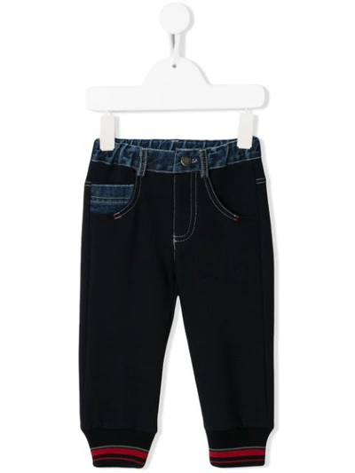 Lapin House Jogging Style Jeans In Blue